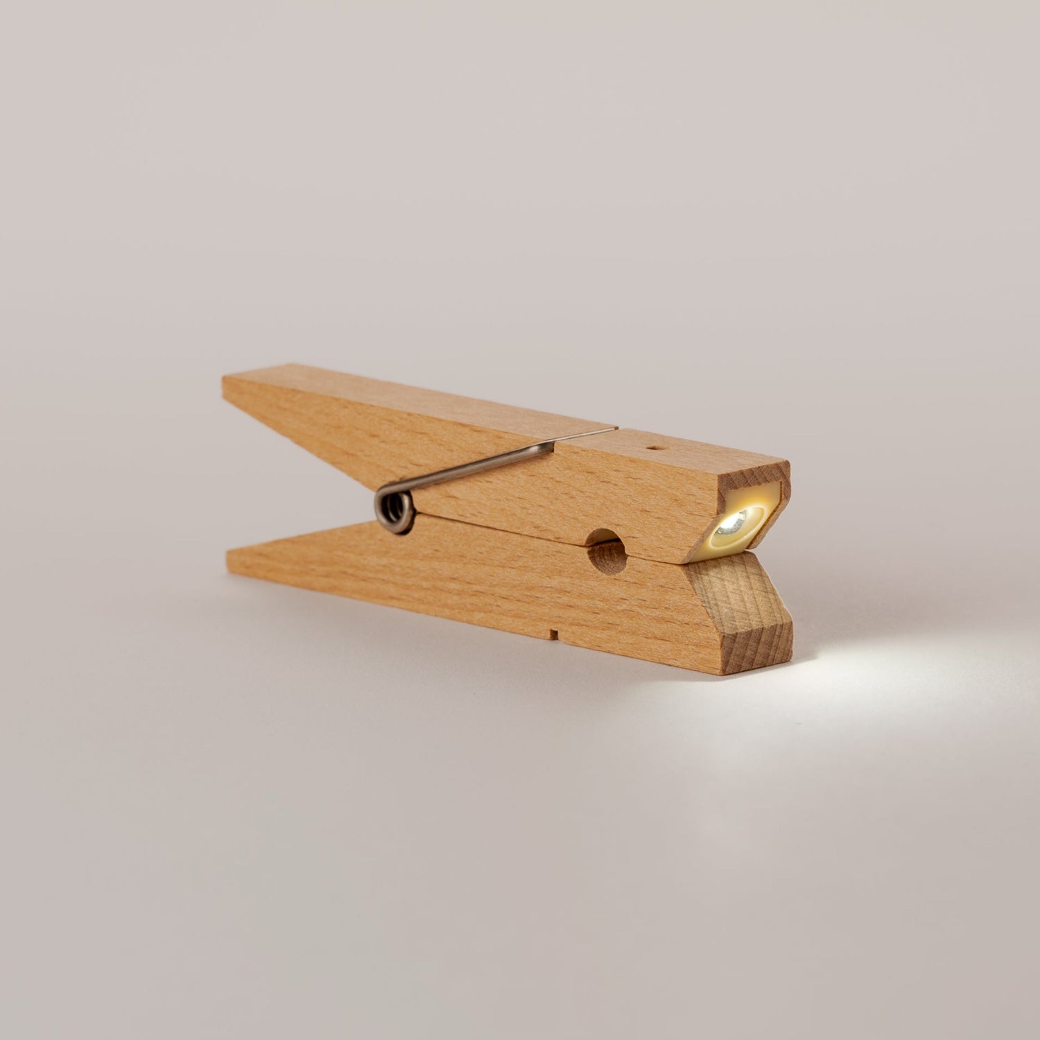 Wood Clothespin Booklight