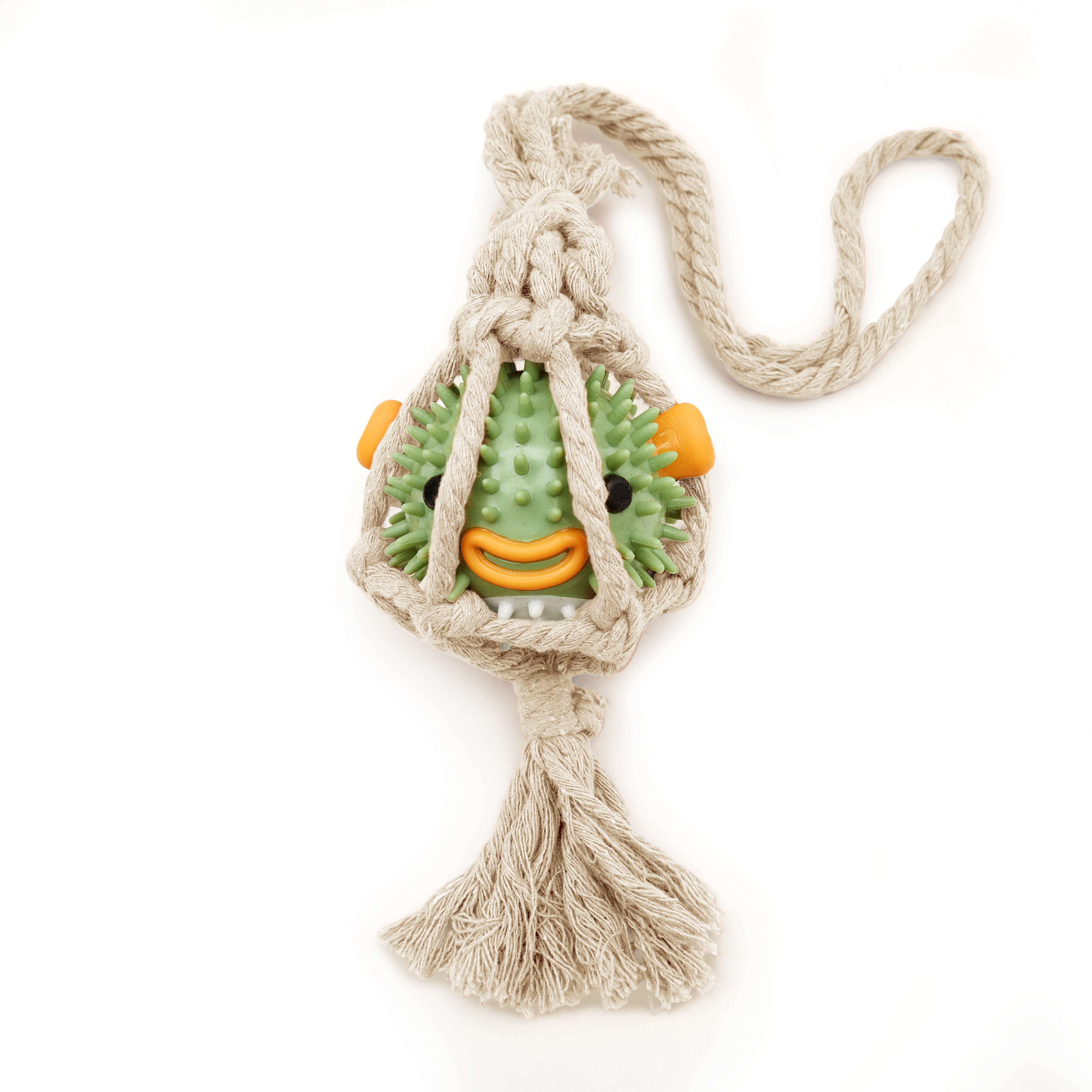 Kobe Pufferfish Tug Toy – Kikkerland Design Inc