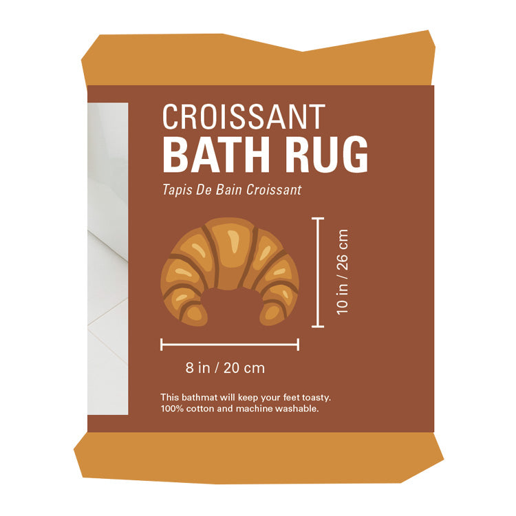 Croissant Bath Rug – Kikkerland Design Inc