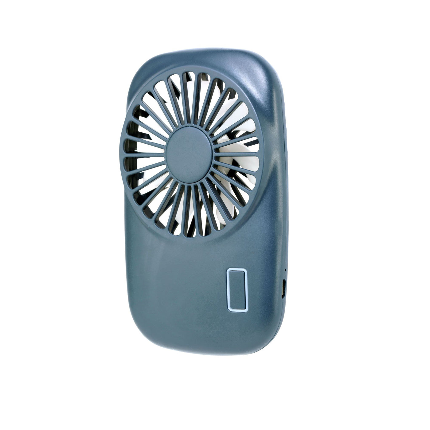Handheld Personal Pocket Tornado Fan, USB Rechargeable, Blue