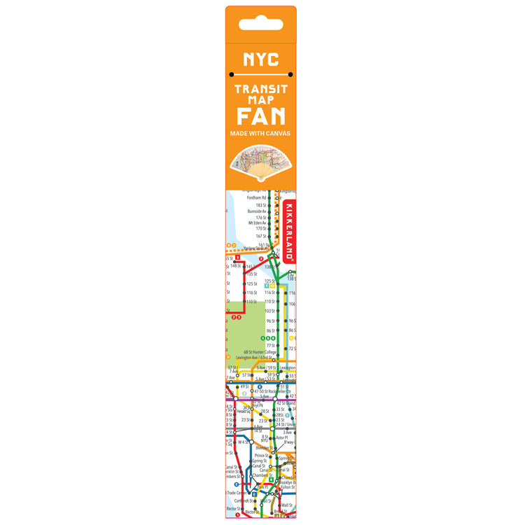 NYC Transit Map Fan