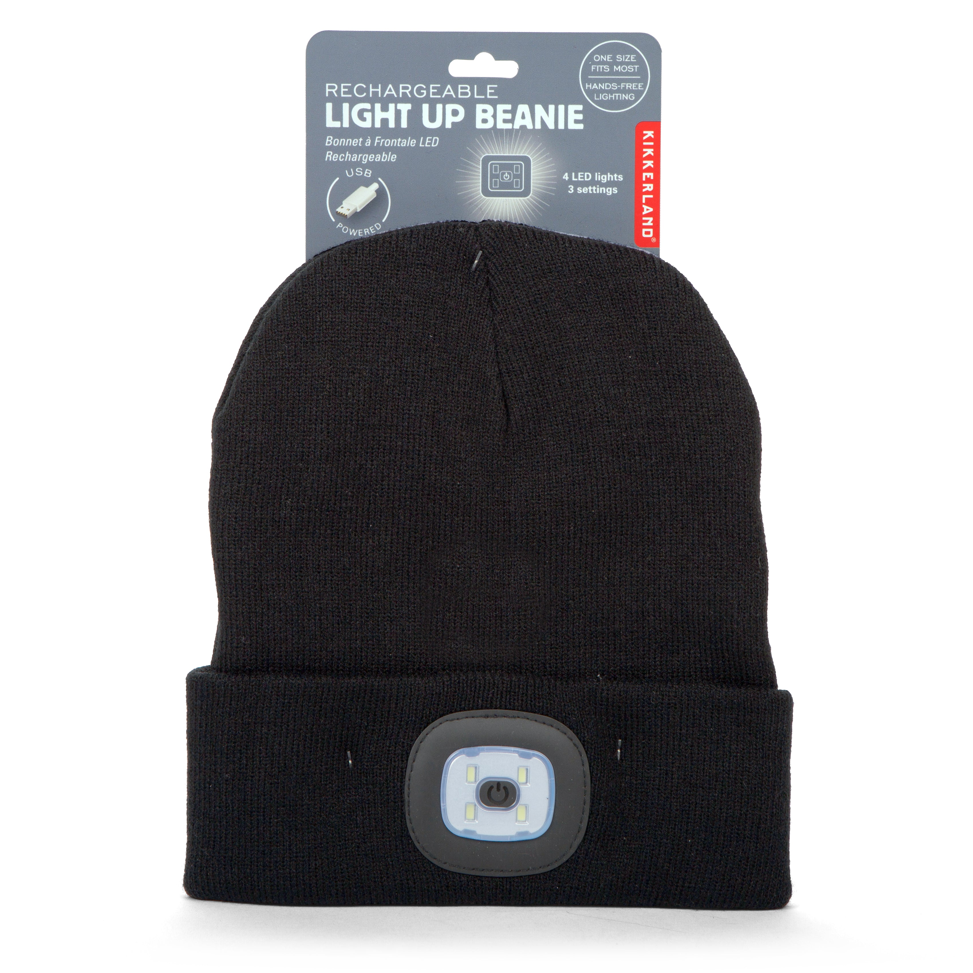 Rechargeable Light Up Beanie – Kikkerland Design Inc