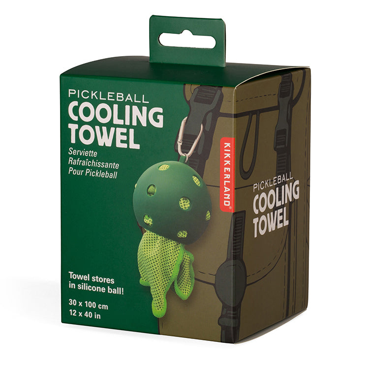 Pickleball Cooling Towel – Kikkerland Design Inc
