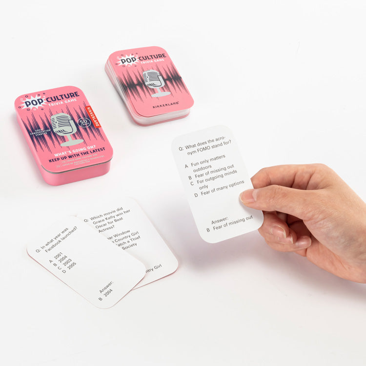 Pop Culture Trivia Game
