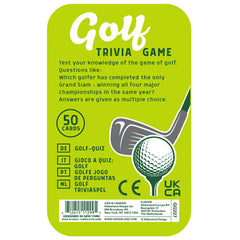 Golf Trivia Game