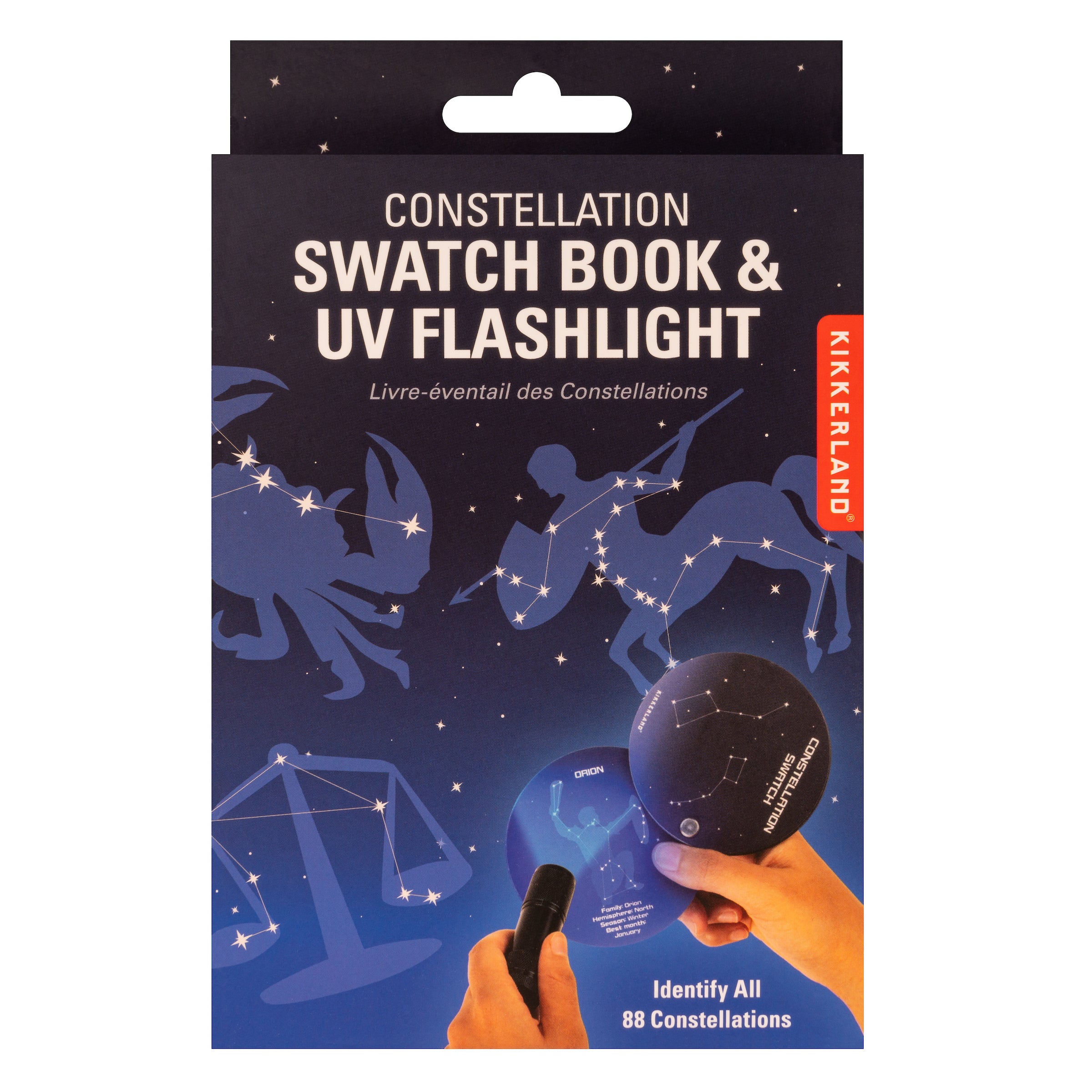 Constellation Swatch Book & Uv Flashlight – Kikkerland Design Inc