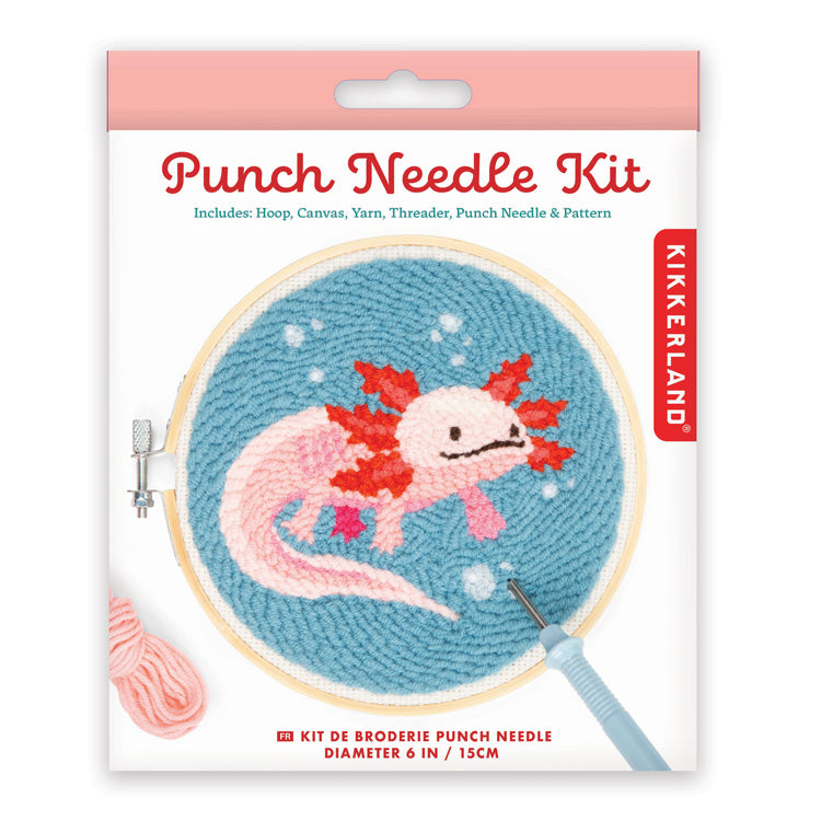 Axolotl Punch Needle – Kikkerland Design Inc