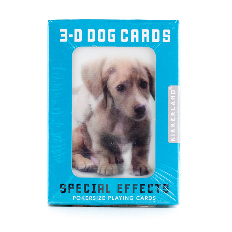 Playing Cards Dogs 3D