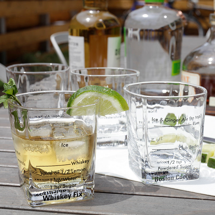 Kikkerland Bartending Glass, Tall - Thumbnail 2