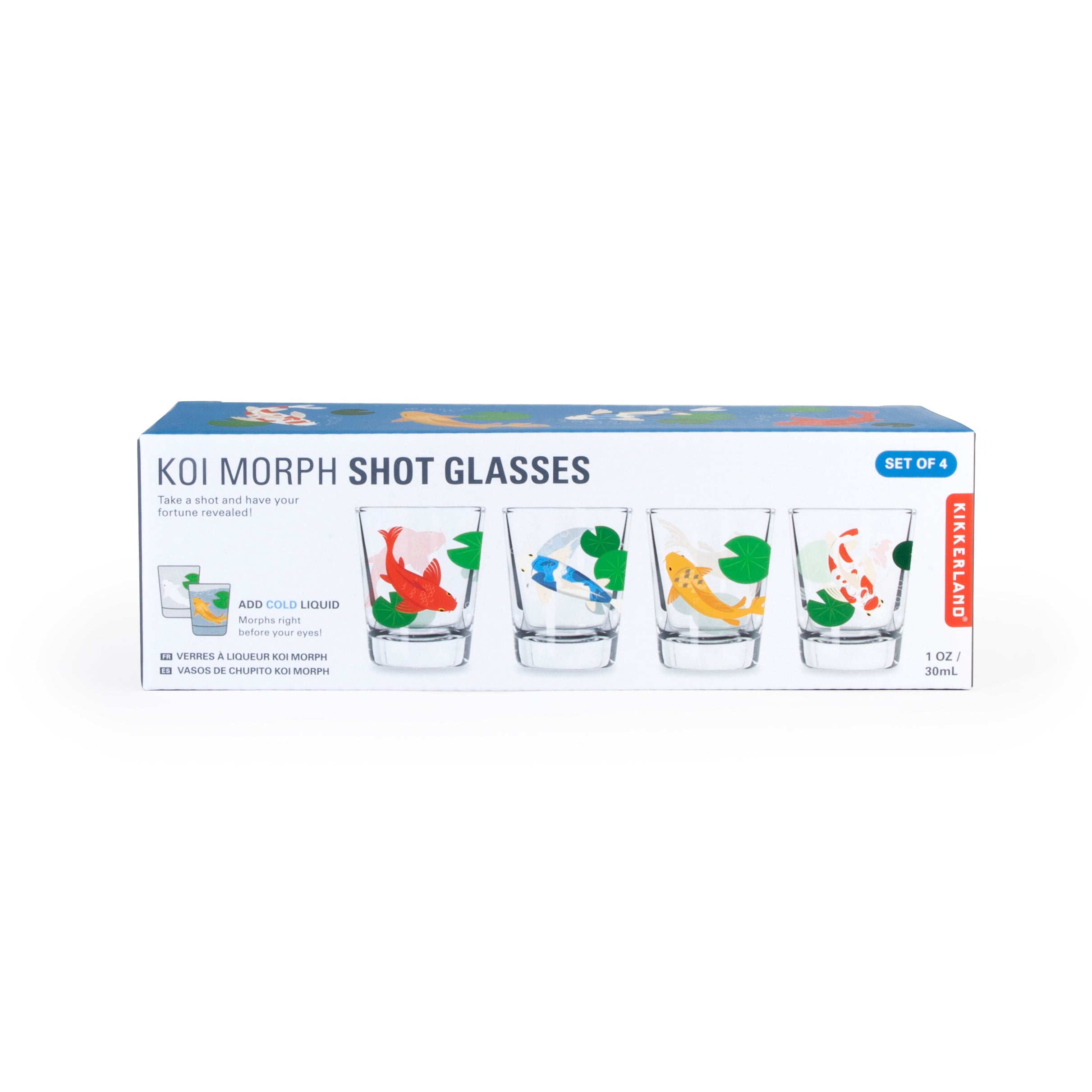Kikkerland Koi Morph Shot Glasses - Thumbnail 2