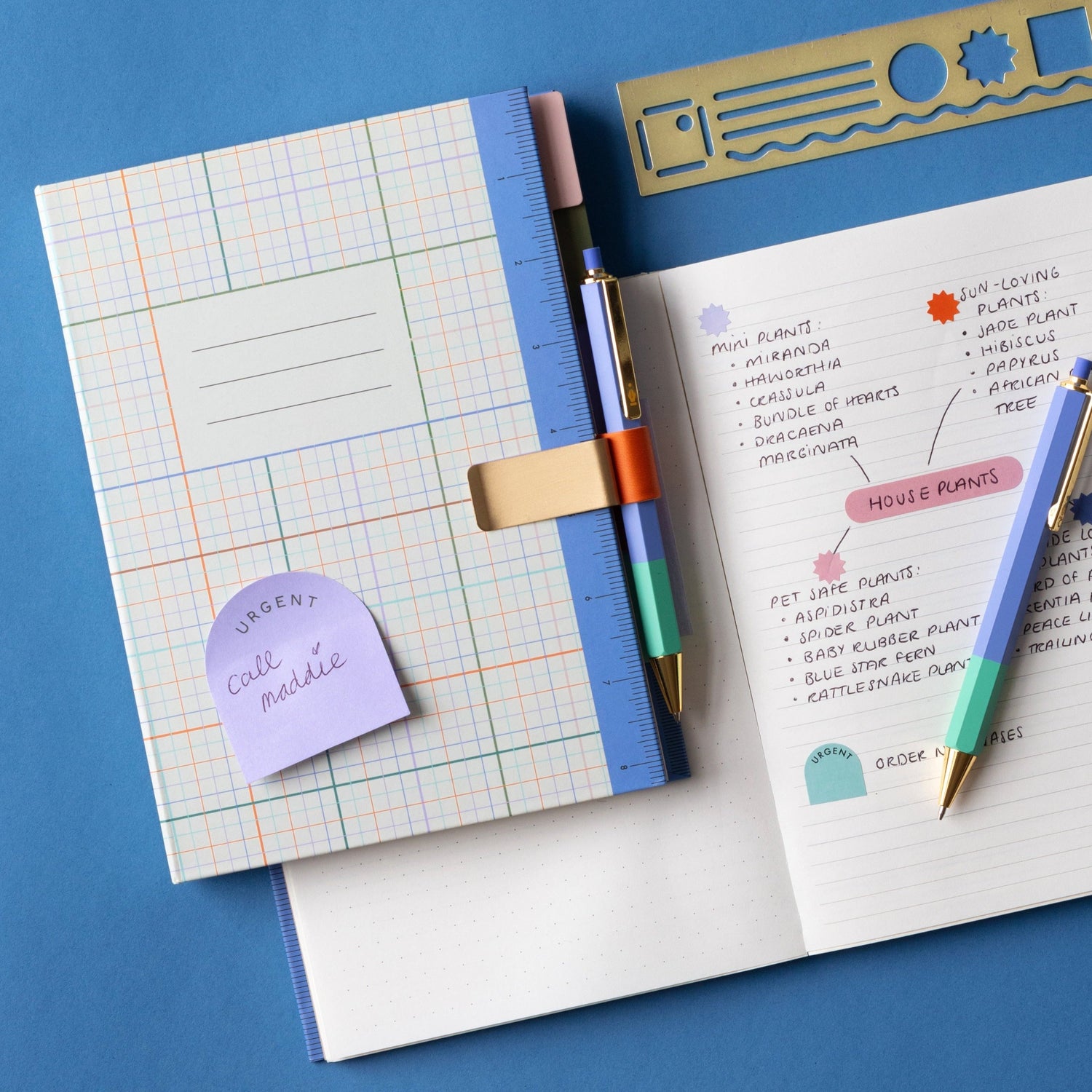 Inkerie Divider Notebook with Ruler
