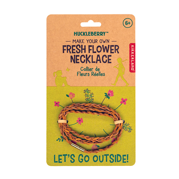 Huckleberry Make Your Own Fresh Flower Necklace – Kikkerland