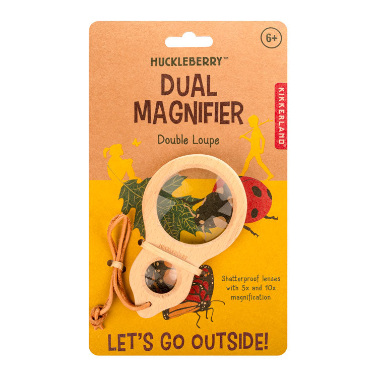 Huckleberry Dual Magnifier – Kikkerland Design Inc