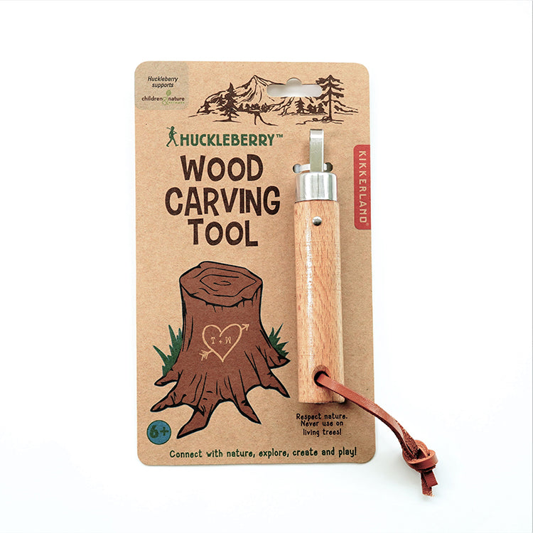 Huckleberry Wood Carving Tool – Kikkerland Design Inc