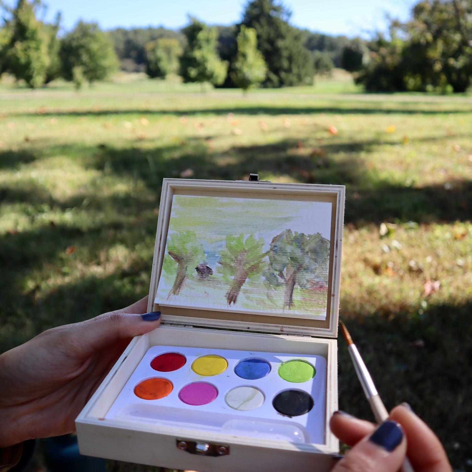 Huckleberry Landscape Paint Kit – Kikkerland Design Inc