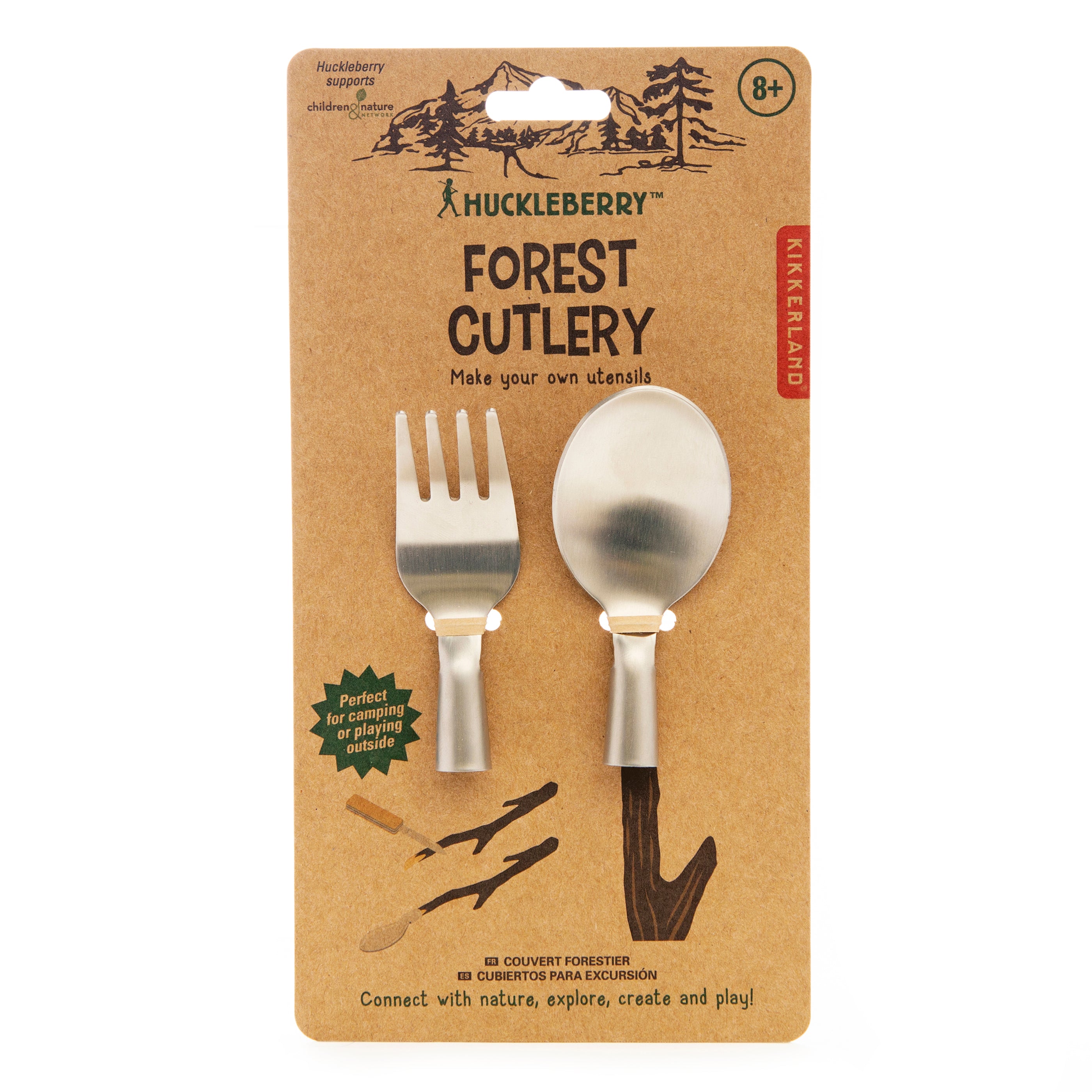 Huckleberry Forest Cutlery — Kikkerland Design Inc