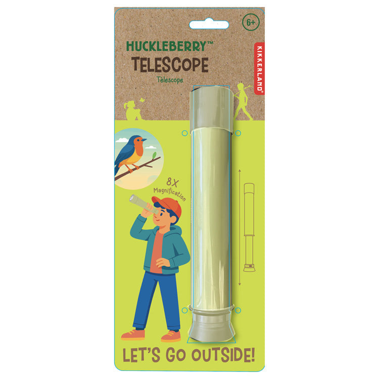 Huckleberry Telescope – Kikkerland Design Inc