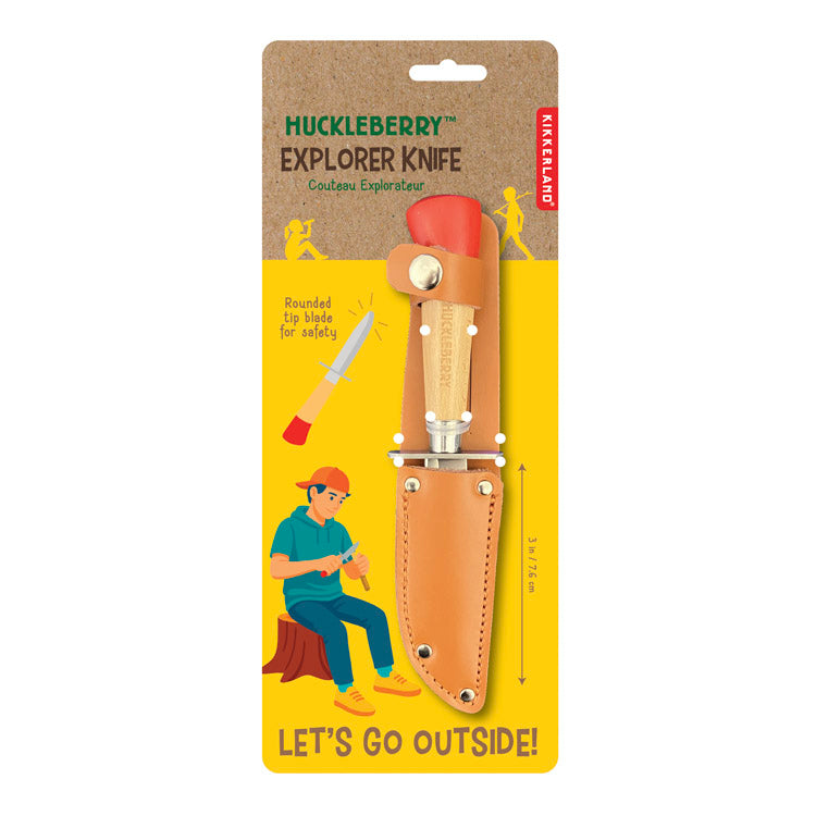 Huckleberry Explorer Knife – Kikkerland Design Inc