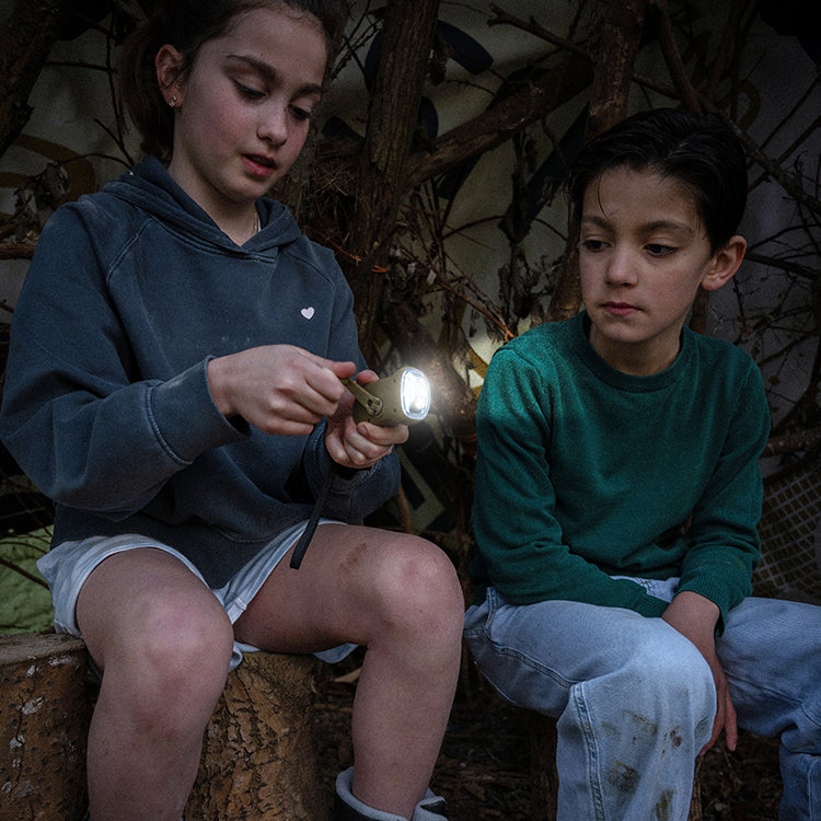 Huckleberry Rechargeable Flashlight – Kikkerland Design Inc