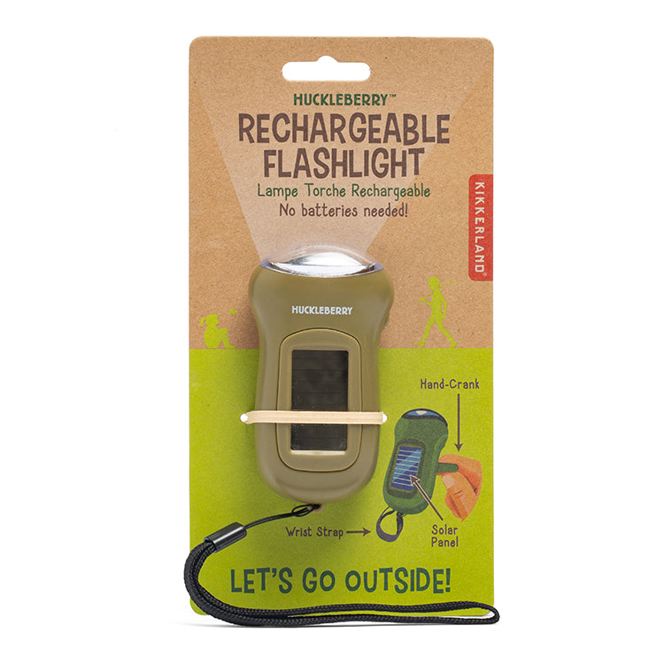 Huckleberry Rechargeable Flashlight