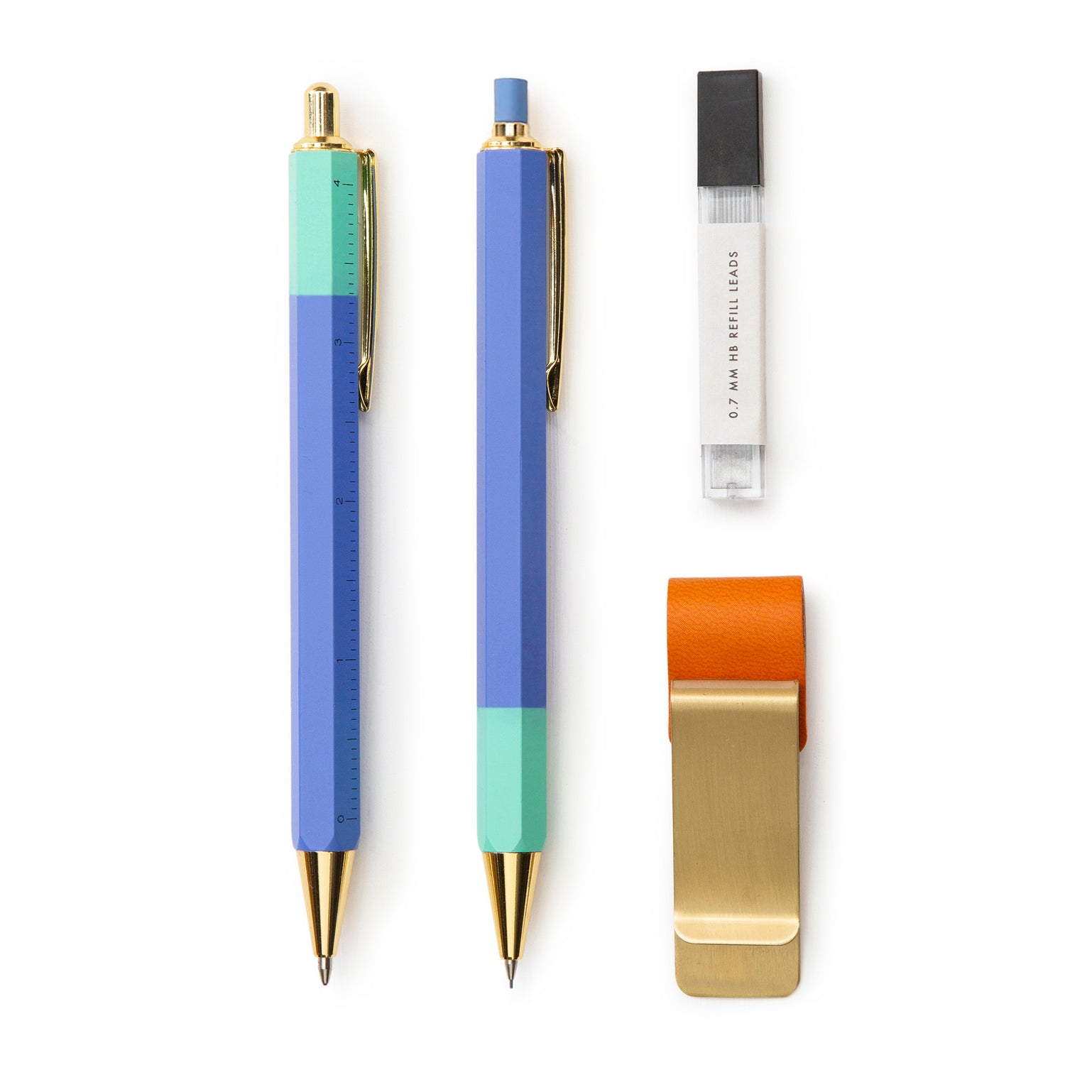 Ensemble stylo mécanique et crayon Inkerie