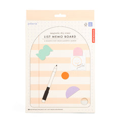 Magnetic Dry Erase List Memo Board
