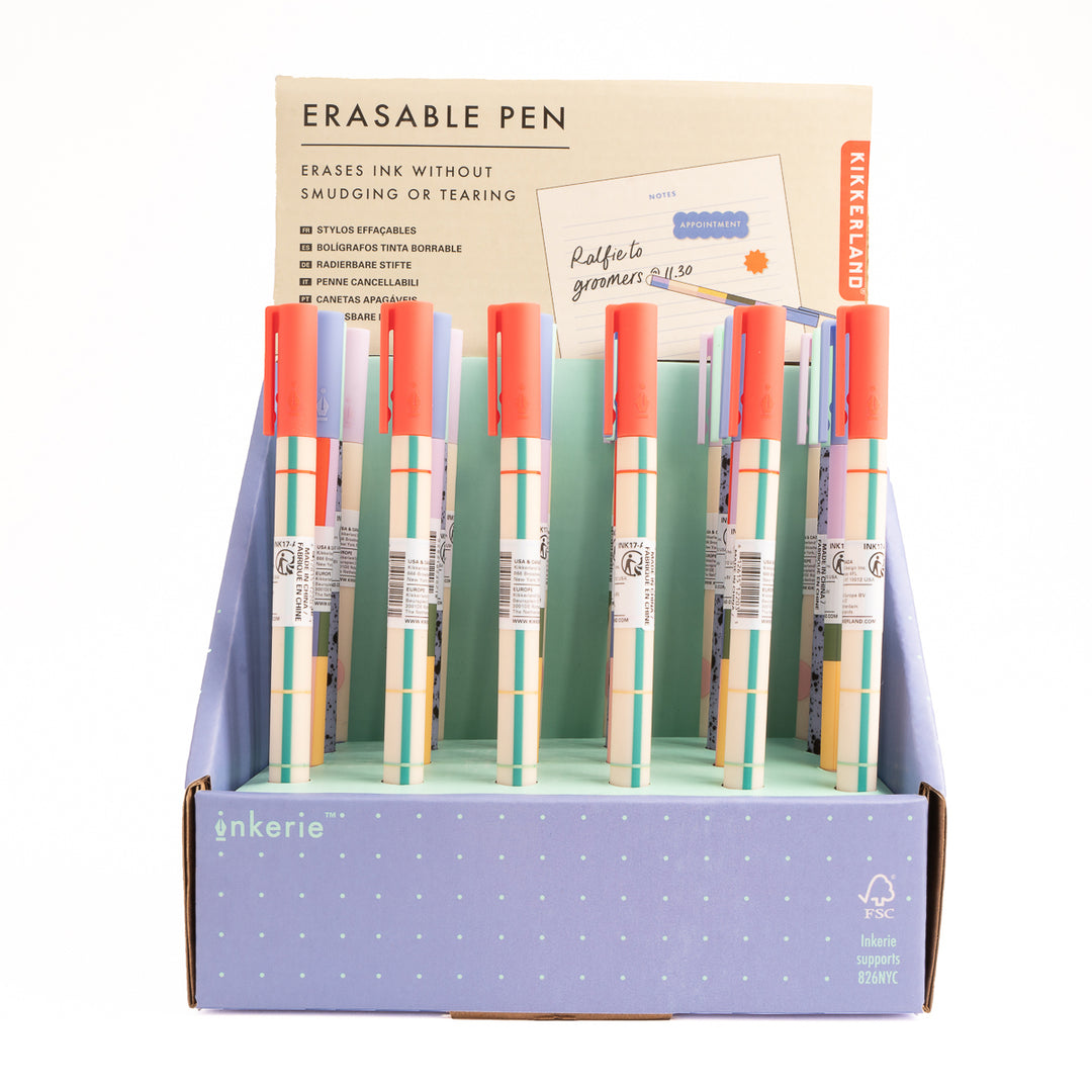 Inkerie Erasable Pen Kikkerland Design Inc