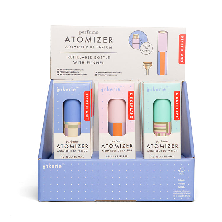 Inkerie Perfume Atomizer – Kikkerland Design Inc