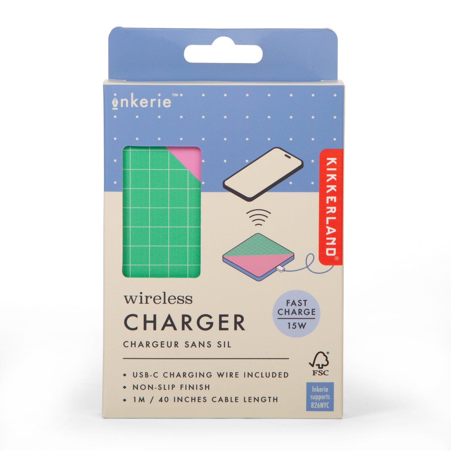 Inkerie Wireless Charger Colorblock