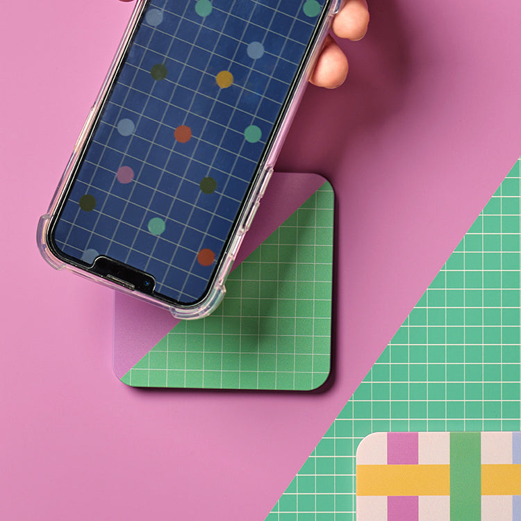 Inkerie Wireless Charger Colorblock – Kikkerland Design Inc