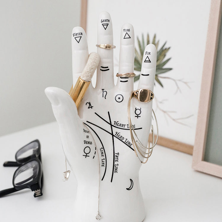 Palm Reader Jewelry Stand