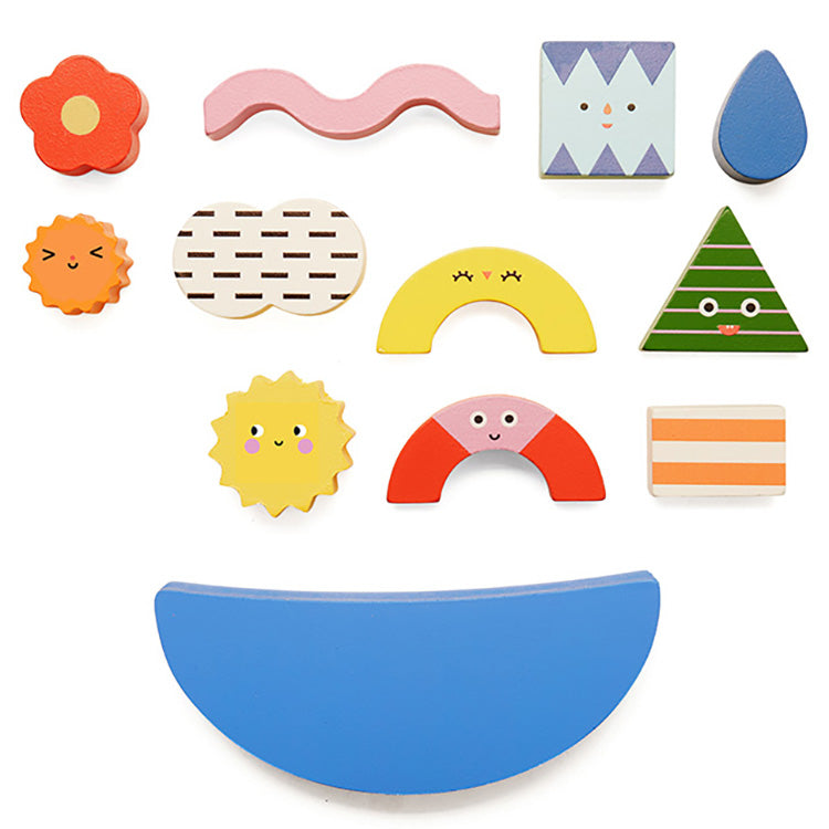TeeterTotterShapes Wood BalanceGame