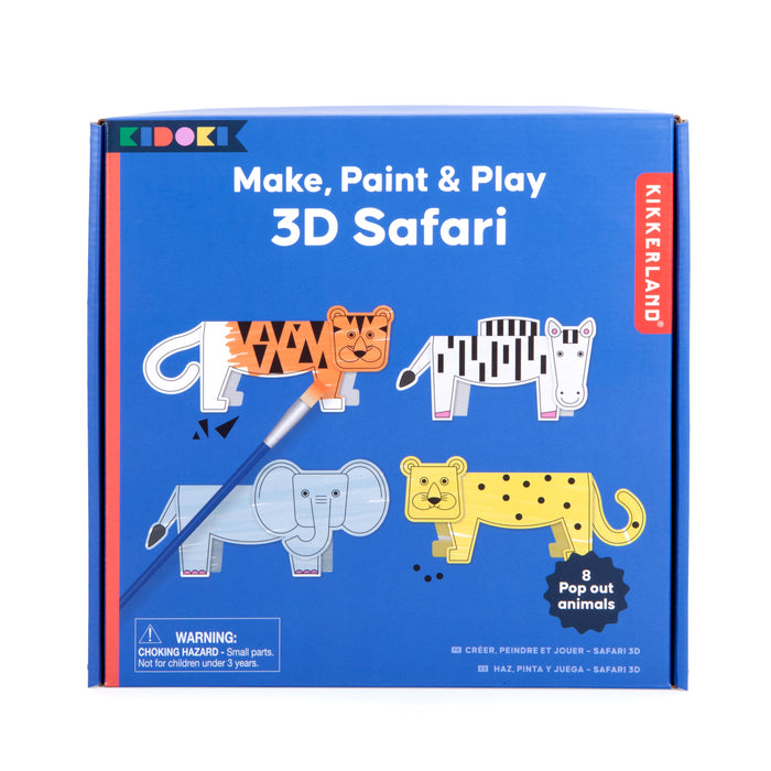 Make, Paint  & Play - 3D Safari