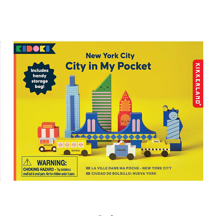 Kidoki NYC City in My Pocket – Kikkerland Design Inc