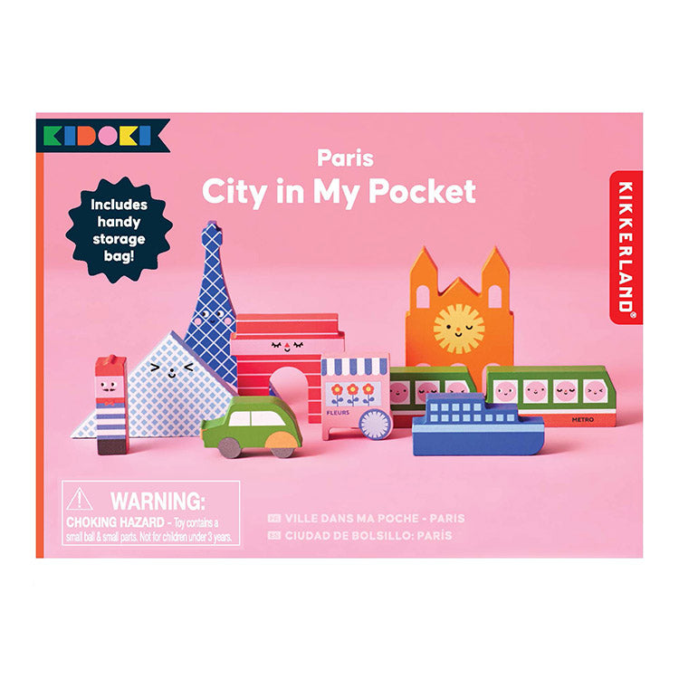 Kidoki Paris City in My Pocket – Kikkerland Design Inc
