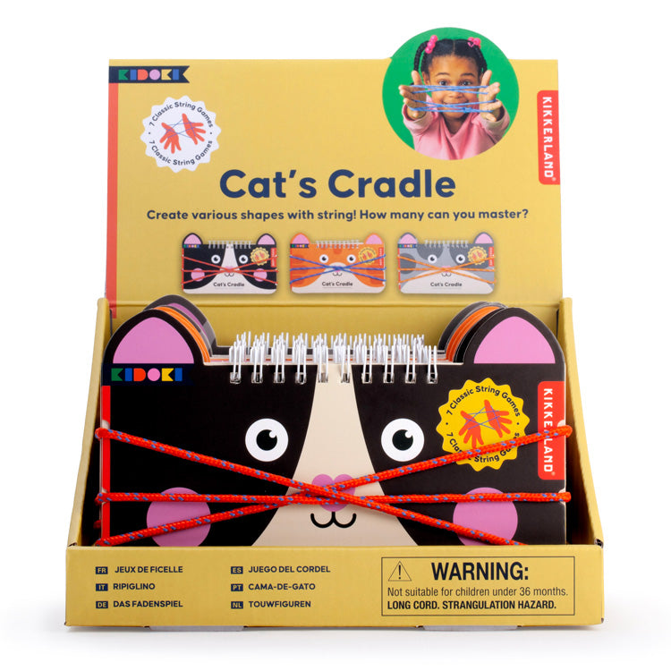 Kidoki Cat's Cradle – Kikkerland Design Inc