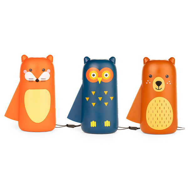 Kidoki Forest Friends Squeeze Flashlight – Kikkerland Design Inc