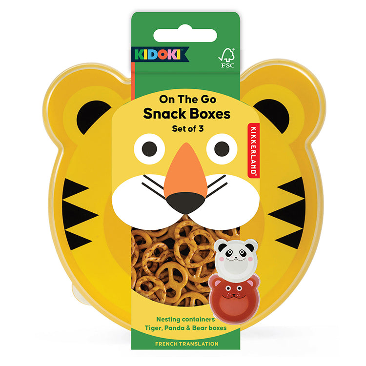 Kidoki on the Go Snack Boxes – Kikkerland Design Inc