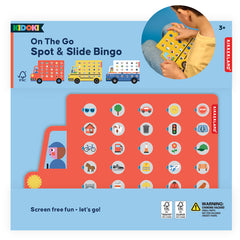 Kidoki On The Go Spot & Slide Bingo