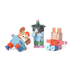 Kidoki Wooden Flexi-Animals