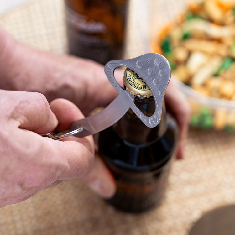 MUSHROOM KEYCHAIN BOTTLE OPENER