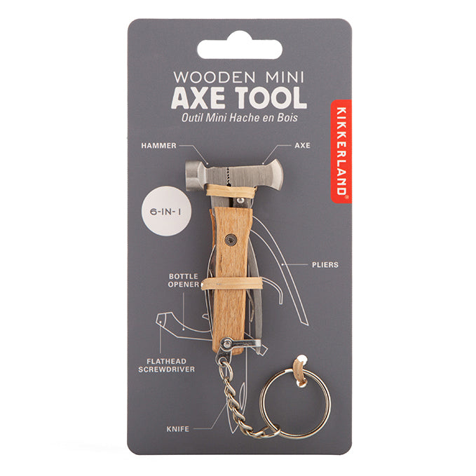 Wooden Mini Axe Tool – Kikkerland Design Inc
