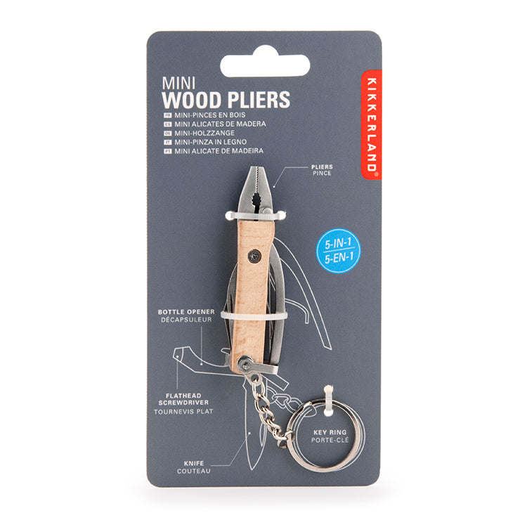 Mini Keychain Pliers – Kikkerland Design Inc
