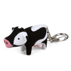 Cow Led Keychain Carded/CDU
