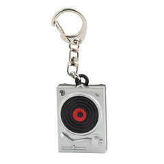 Turntable LED Keychain