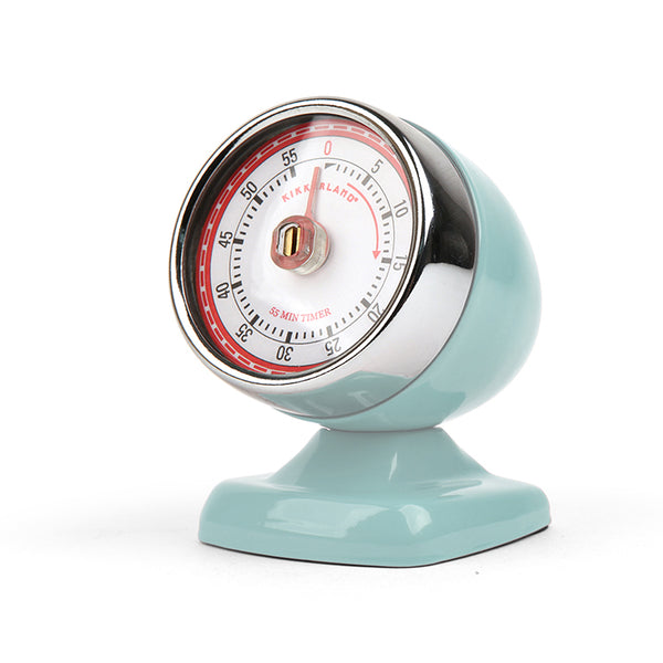 Vintage Streamline Kitchen Timer + Blue – Kikkerland Design Inc