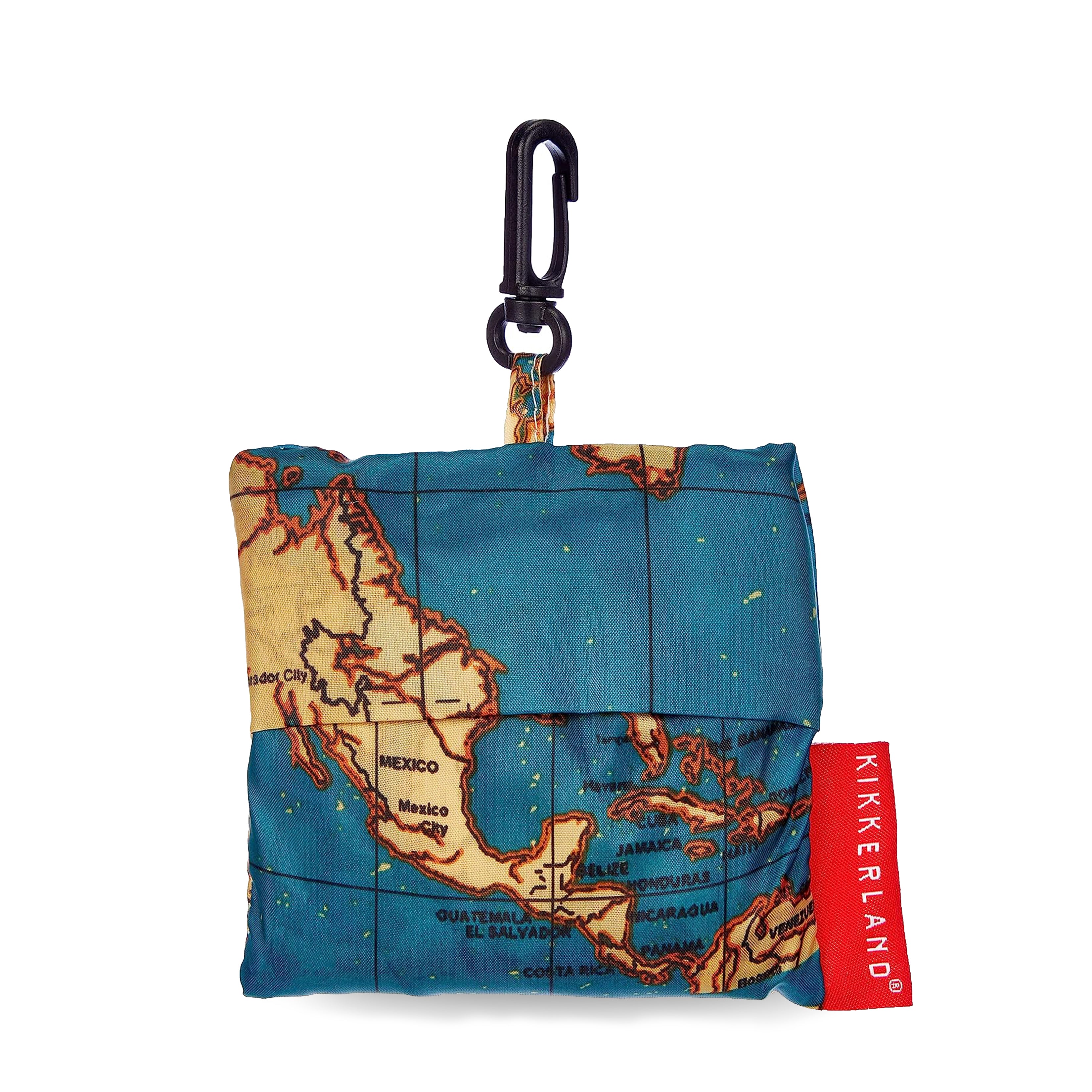 World Map Travel-size Laundry Bag – Kikkerland Design Inc
