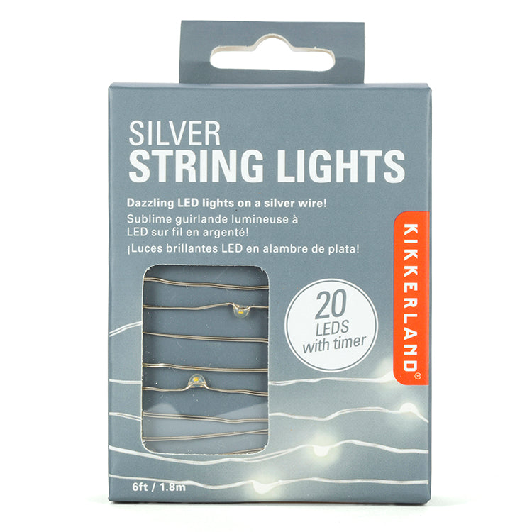 Silver Wire Lights