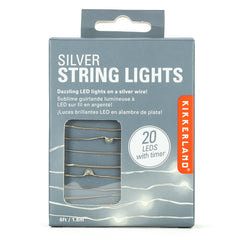 Silver Wire Lights