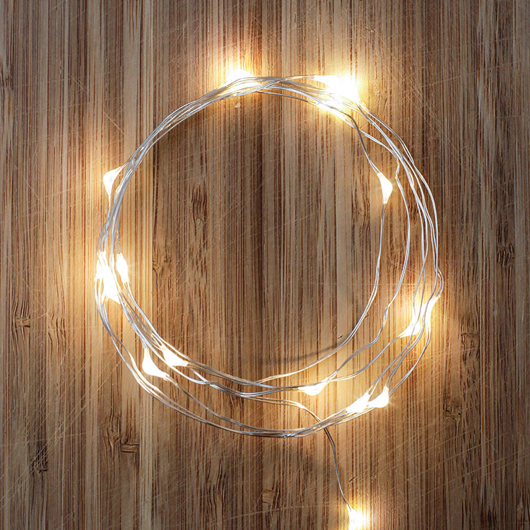 Silver Wire Lights